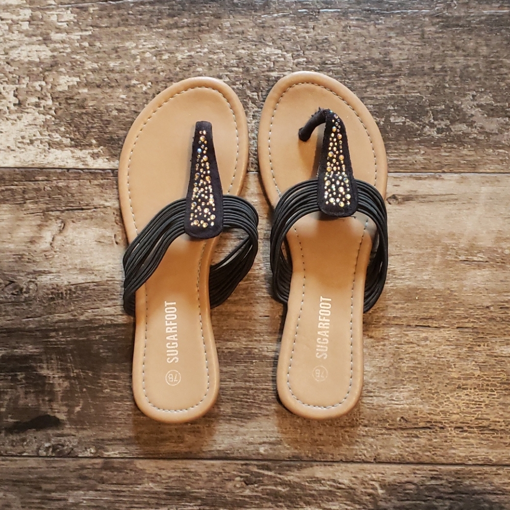 Black sandals